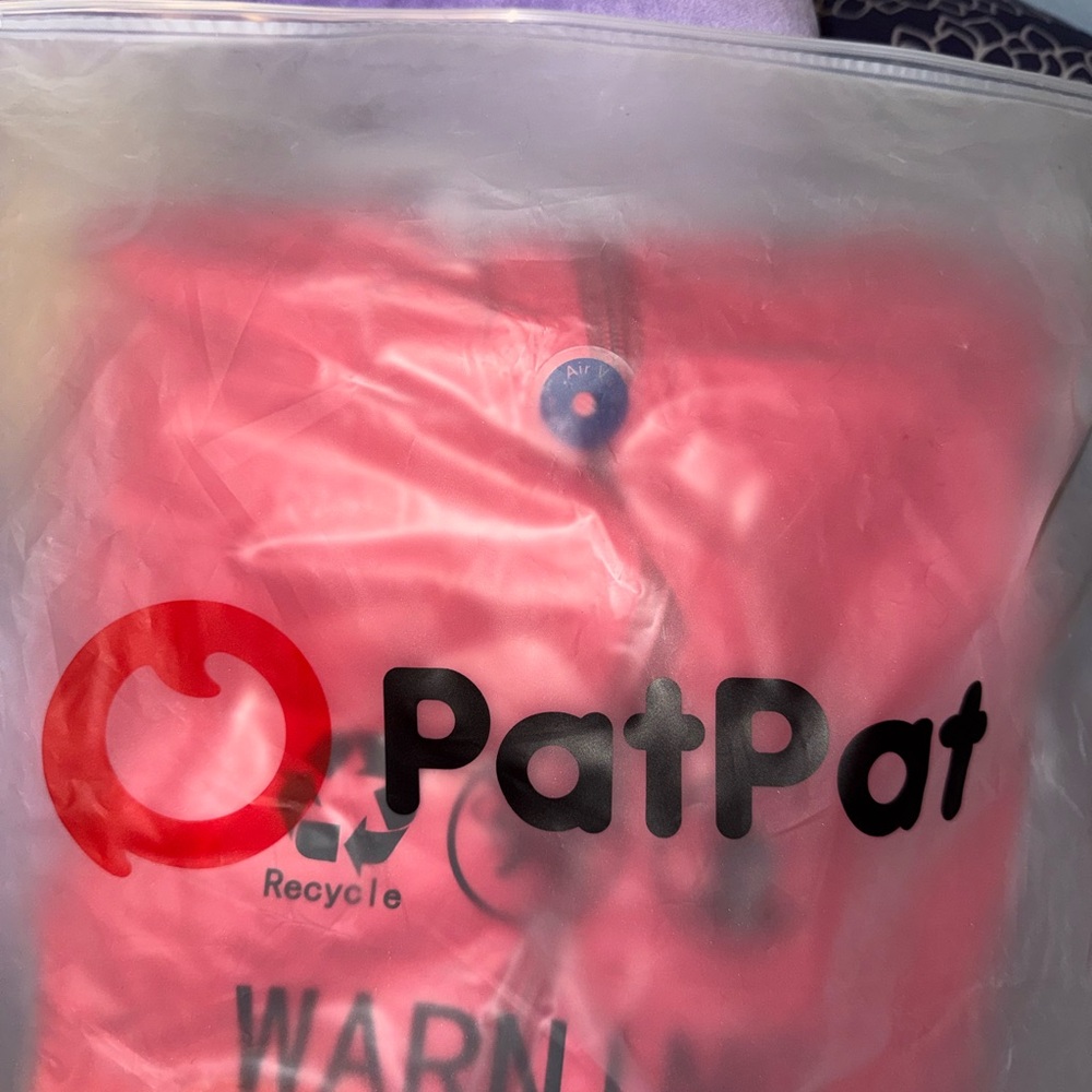 PatPat Red Puffer Coat